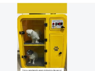 Máquina de secar animais OMEGA PET 2 lugares
